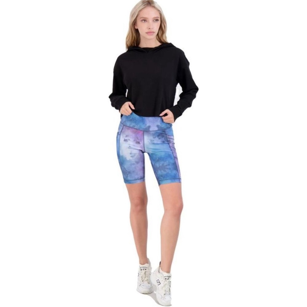 NWT 90 Degree by Reflex 2 PC Set. Activewear Loungewear. Black, blue, purple. XL